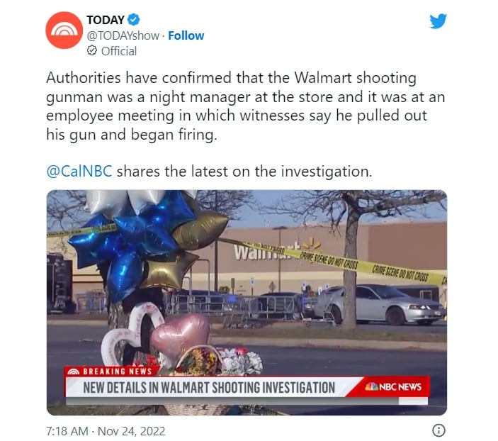 Empleada de Walmart narra escalofriantes detalles del mortal tiroteo