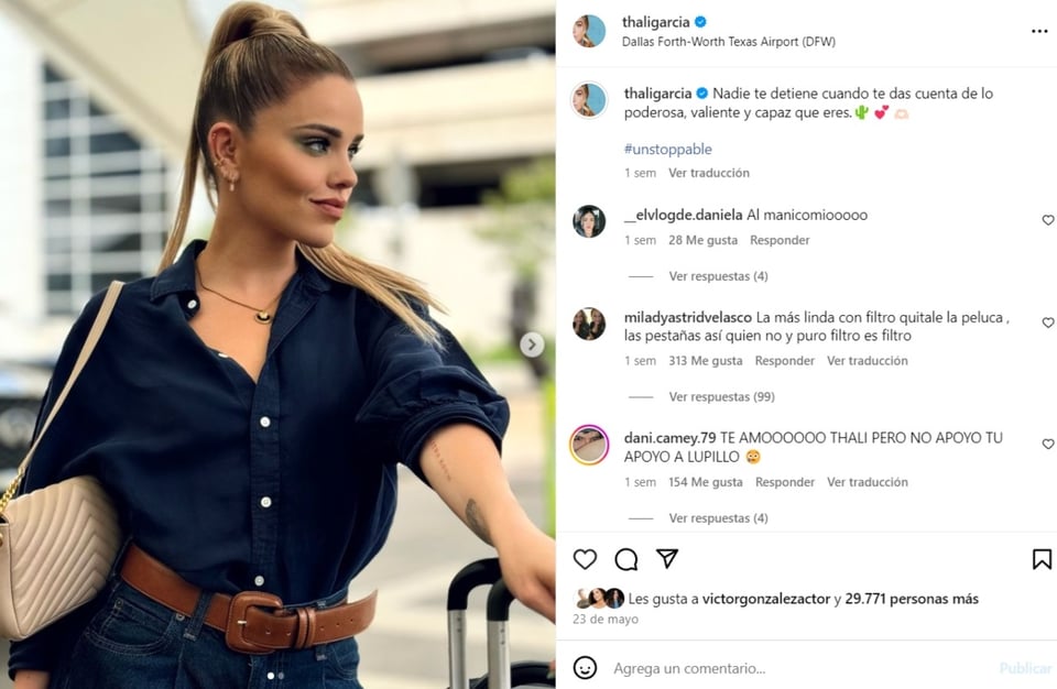 Thalí García dinero, redes sociales, video, Instagram, MundoNOW