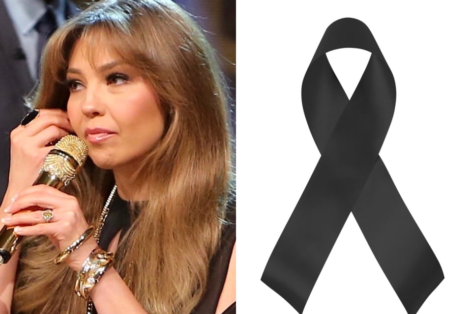 Thalía está de luto por la muerte de un fanático
