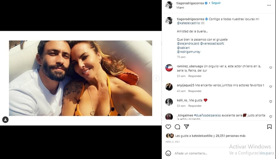 Cuéntame acerca de Kate del Castillo, ¿cómo es trabajar con ella?