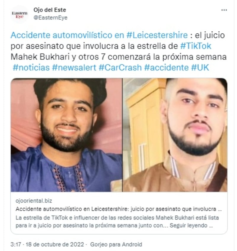 "Por favor, te lo ruego, me voy a morir"