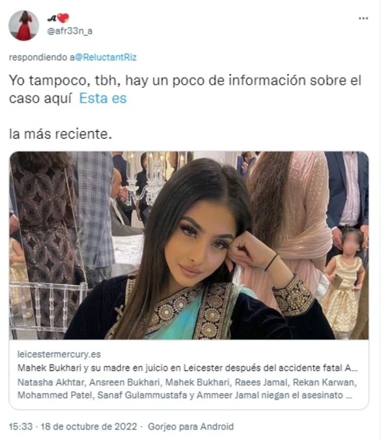 "Se tenía que encontrar una manera de silenciar a Saqib"