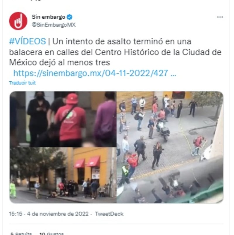 “¡Háblale a la ambulancia!”