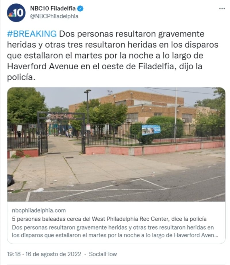 Condición de las víctimas