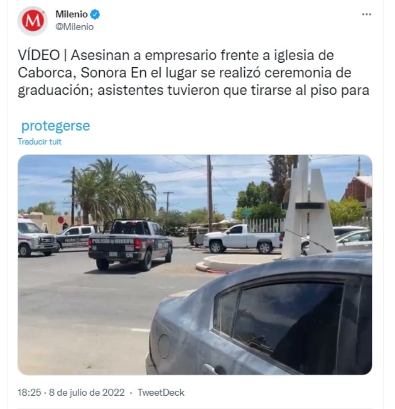 Tragedia en México