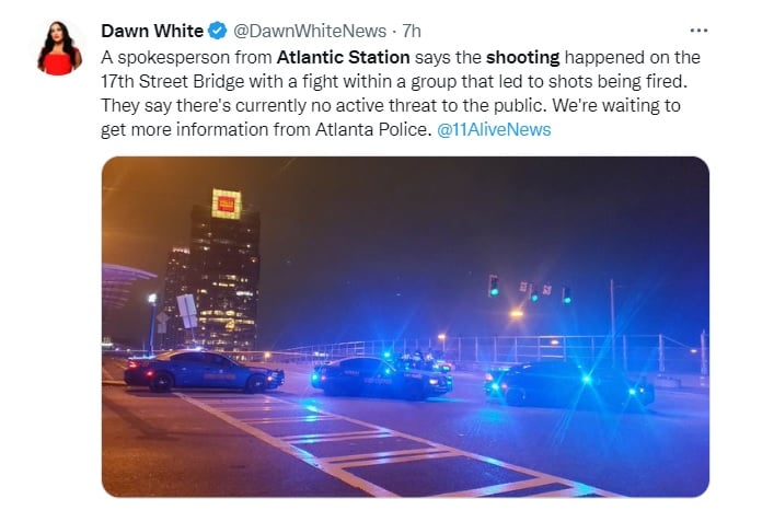 Tiroteo en Atlantic Station deja al menos 1 muerto y 5 heridos
