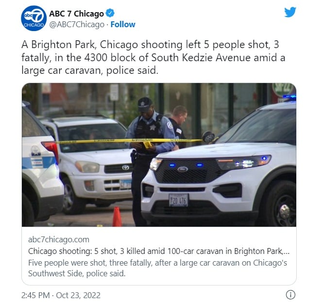 Tiroteo masivo carrera callejera Chicago muertos