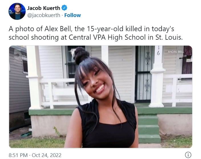 Padre joven asesinada High School St Louis