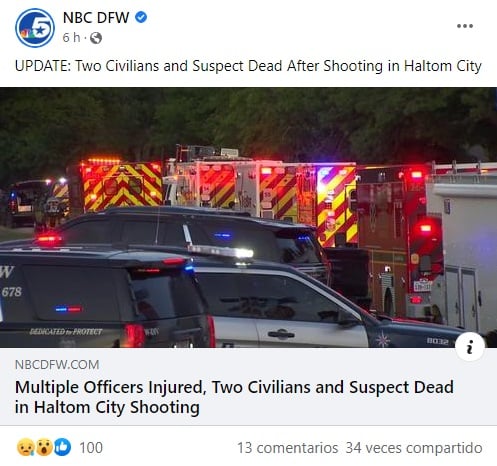Texas shooting dead wounded