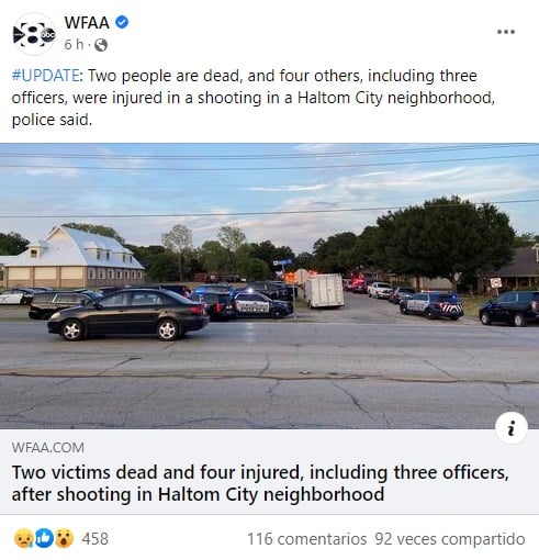 Texas shooting dead wounded