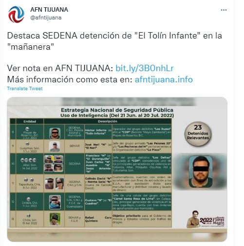 El amor de Tolín Infante por su hijo lo habría llevado al arresto