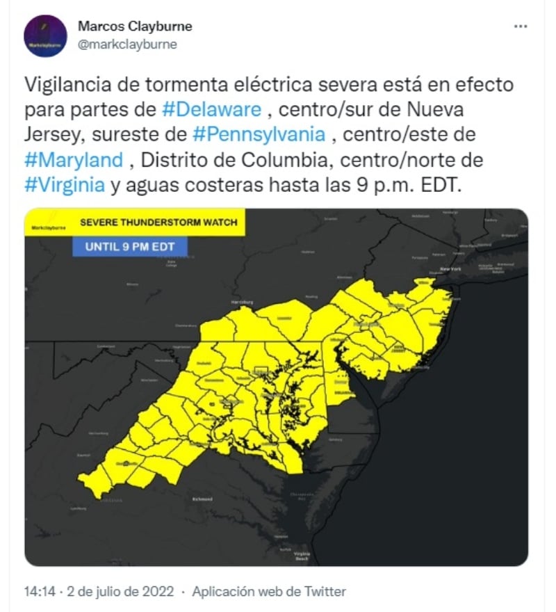 ¿Cómo será el clima este domingo?