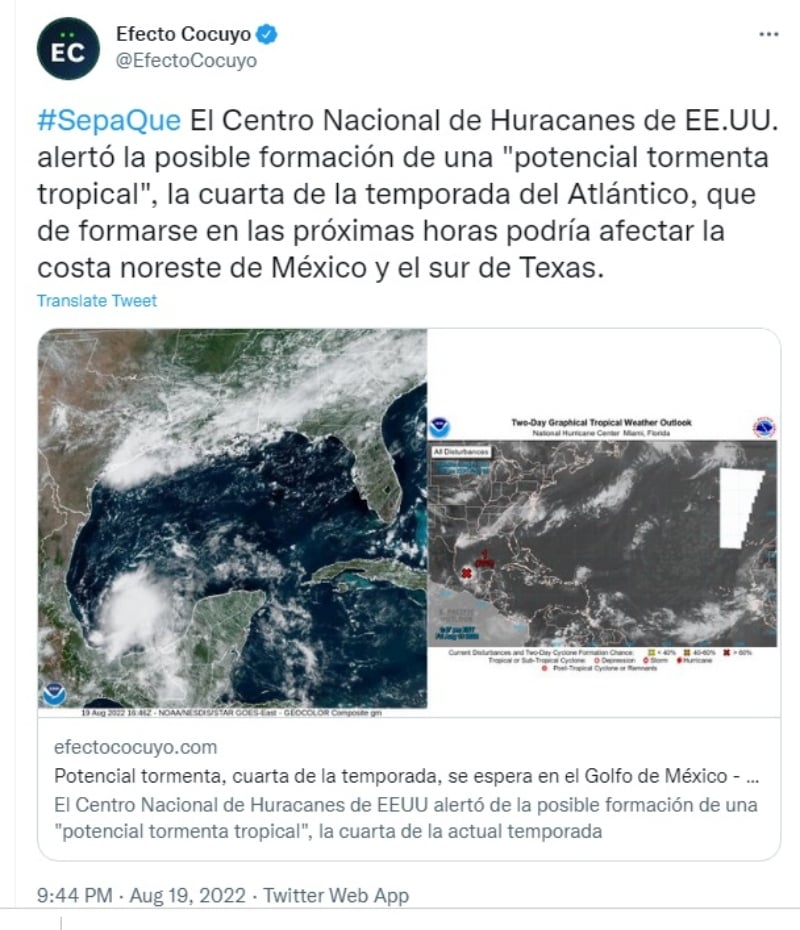 Temporada de Huracanes