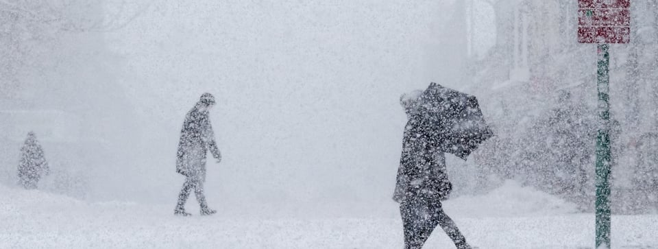 Temperaturas bajo cero, vientos fuertes y nieve llegarán al noreste HOY