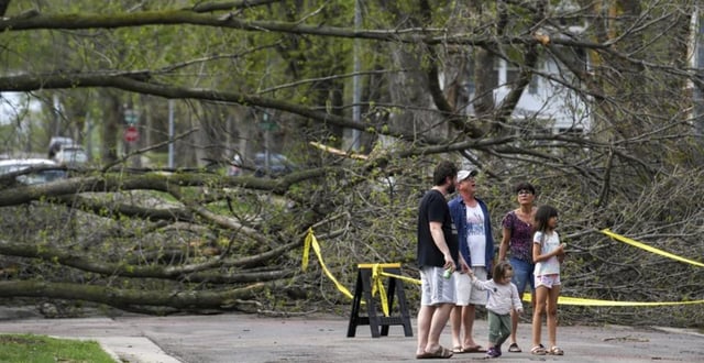 Culpan de la muerte de tres personas a tormentas severas en Dakota del Sur