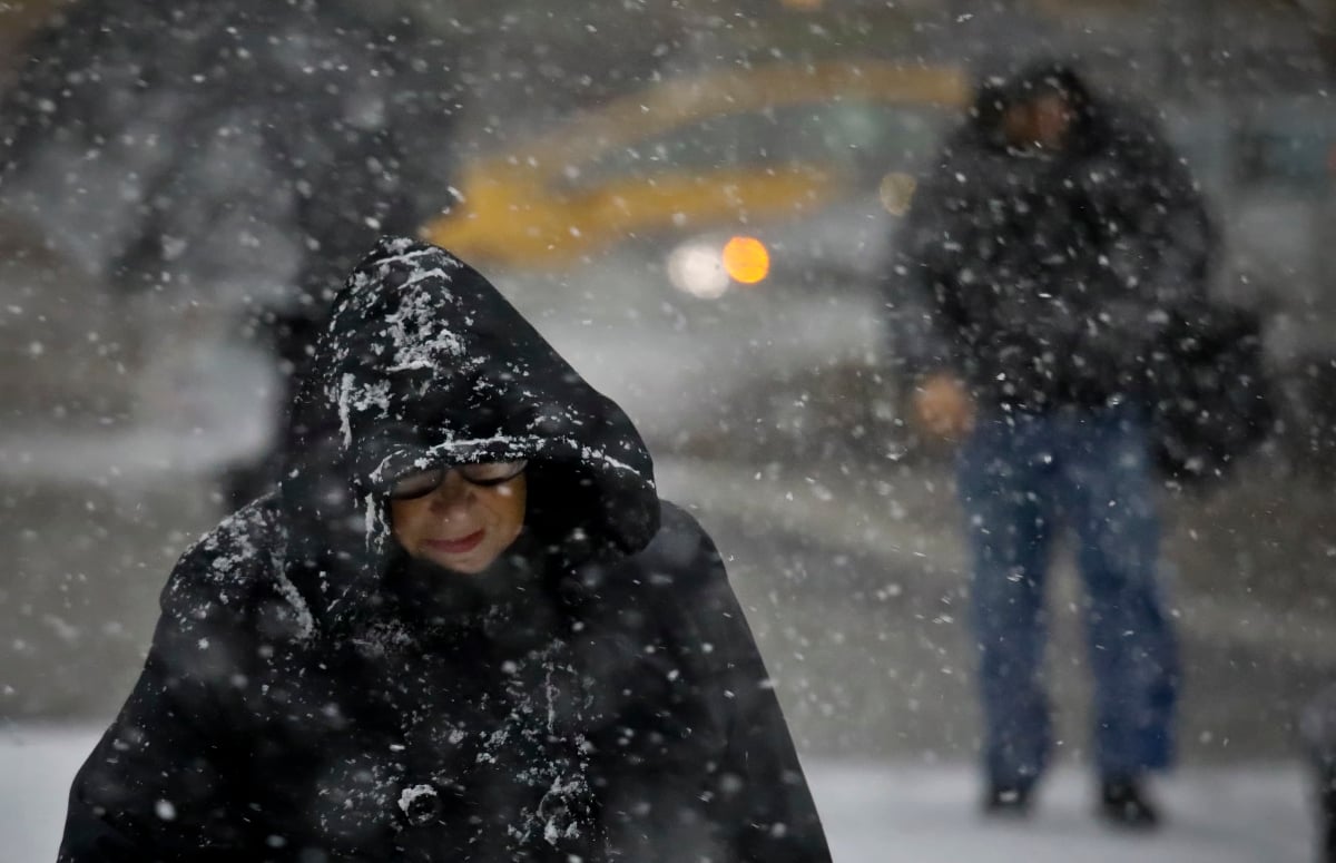 Tormenta nieve Estados Unidos