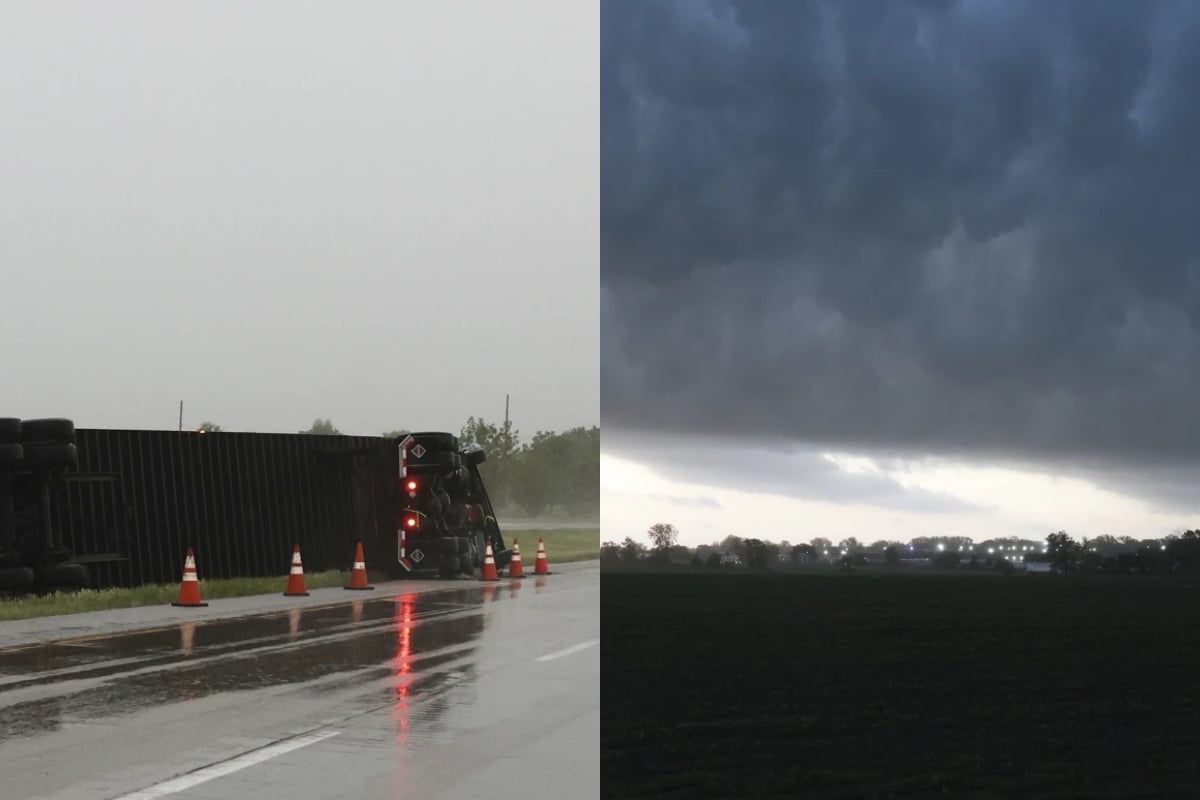 At least five people died due to tornadoes in Oklahoma and Texas