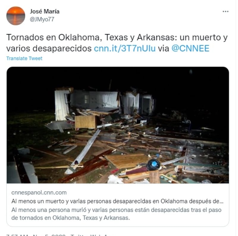 Estructuras destruidas