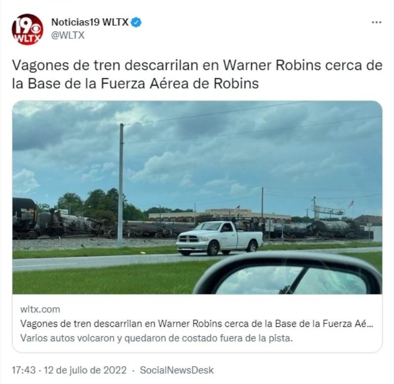 ¿Hubo autos involucrados?