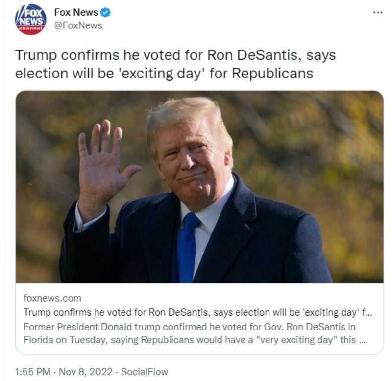 Donald Trump issues warning to Ron DeSantis