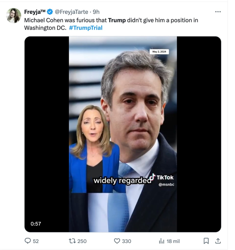 Trump trial recording, Trump recording, Michael Cohen, New York trial, MundoNOW