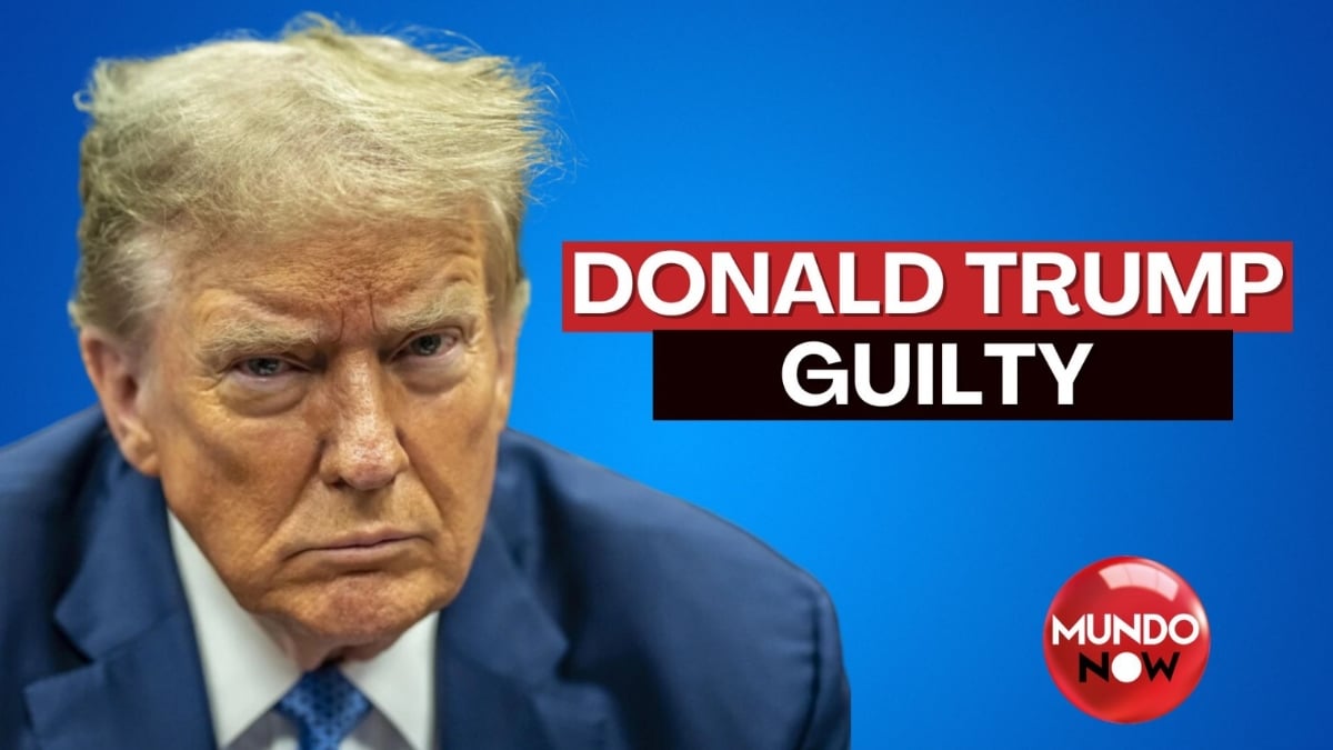 Trump guilty, Trump, Trump trial, Trump, MundoNOW