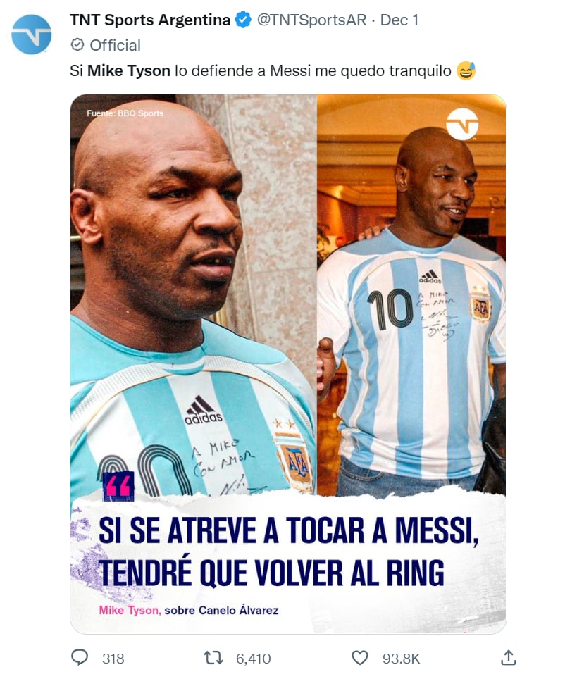 Canelo Álvarez Mike Tyson