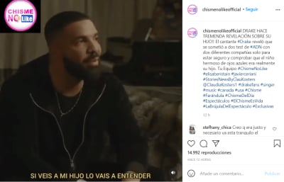 "I had two DNA tests"; Drake confesses that he took paternity tests to see if his child was his
