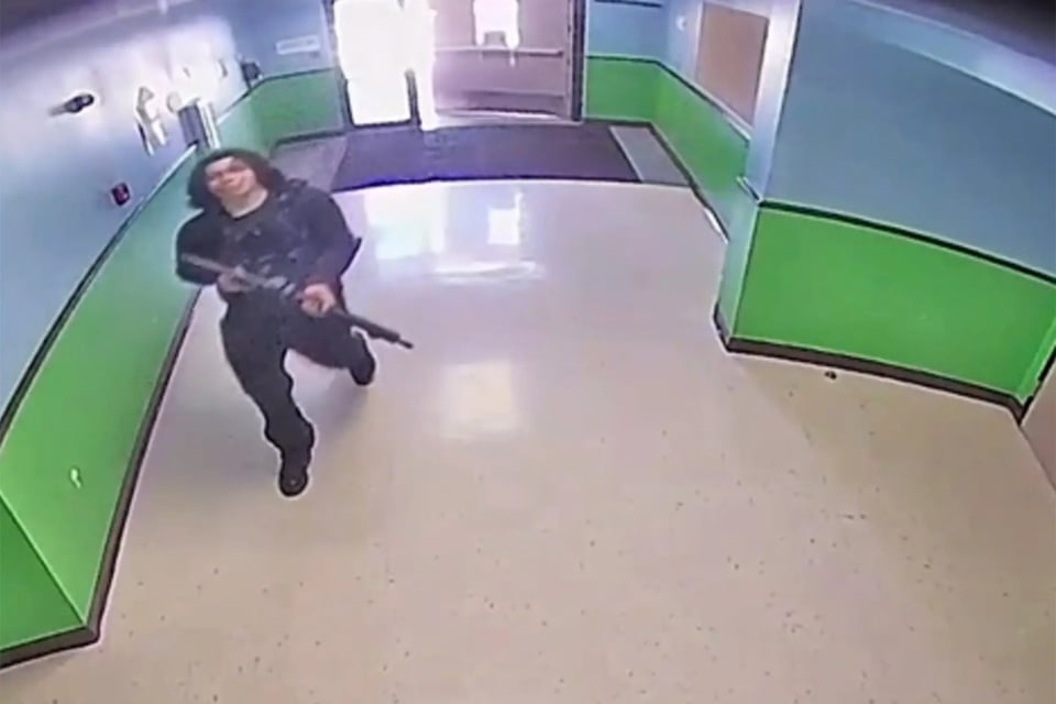 Video ocurrido tragedia Uvalde: El ingreso de Salvador Ramos