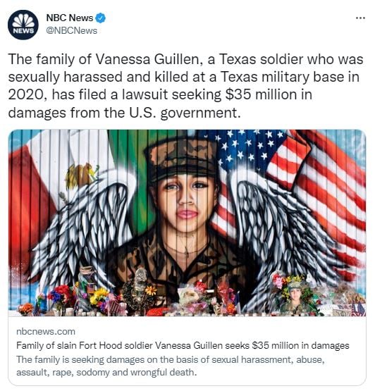 Familia de Vanessa Guillén busca $35 millones como indemnización