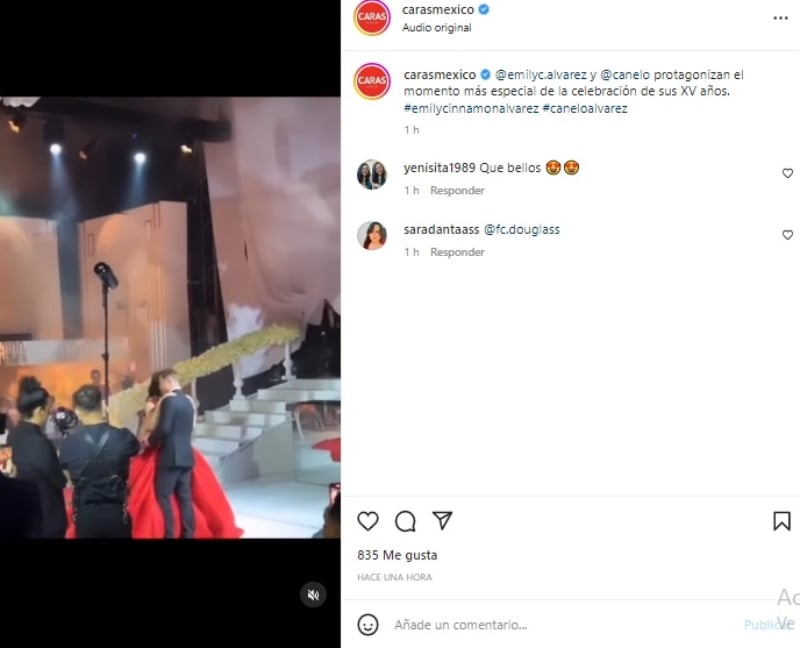 Filtran el vals entre ambos