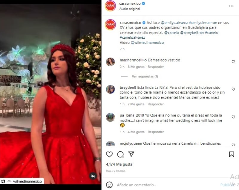 "Va a dejar a su papá en bancarrota"
