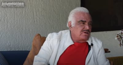Vicente Fernández shows his face after harassing several young women