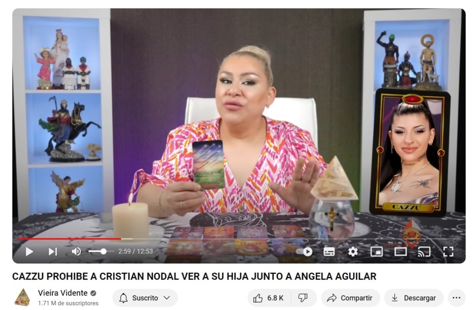 Vieira Seer Cazzu Nodal, predictions, astrology, YouTube, MundoNOW