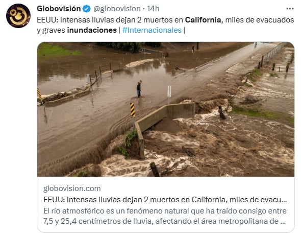 Tormentas Estados Unidos