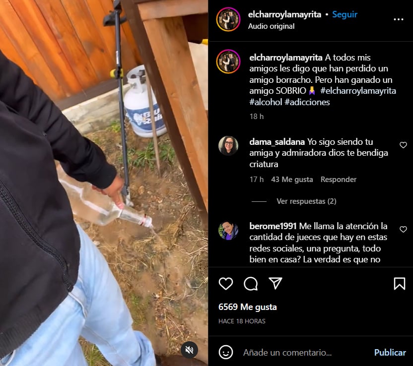 "the charro" takes the bottle of vodka and does the unthinkable