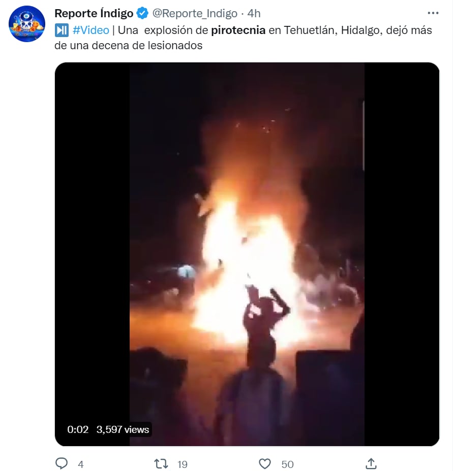 Explosión pirotecnia México