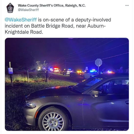 Muere oficial tras tiroteo en Carolina del Norte