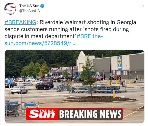 Tiroteo en Walmart desata el caos