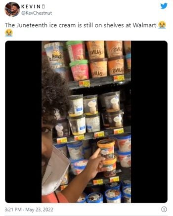 Walmart recalls Juneteenth ice cream after unexpected response from people
