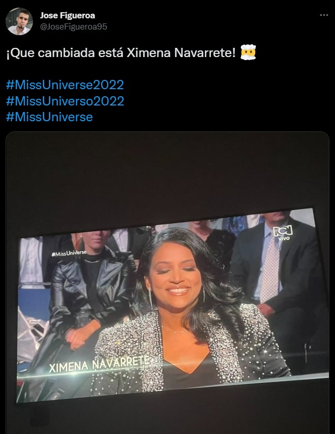 Confunden a Ximena Navarrete en Miss Universo 2023