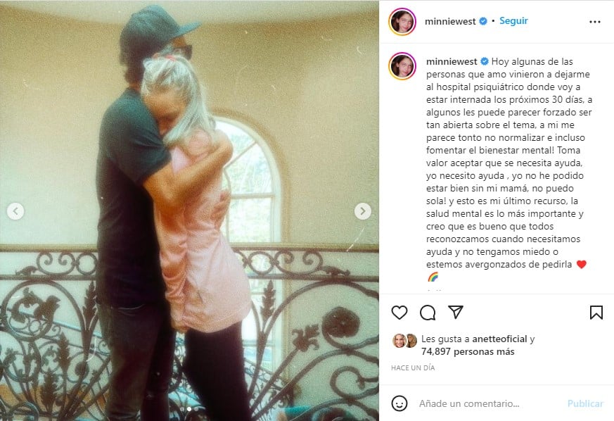 Cuñada Belinda internó hospital