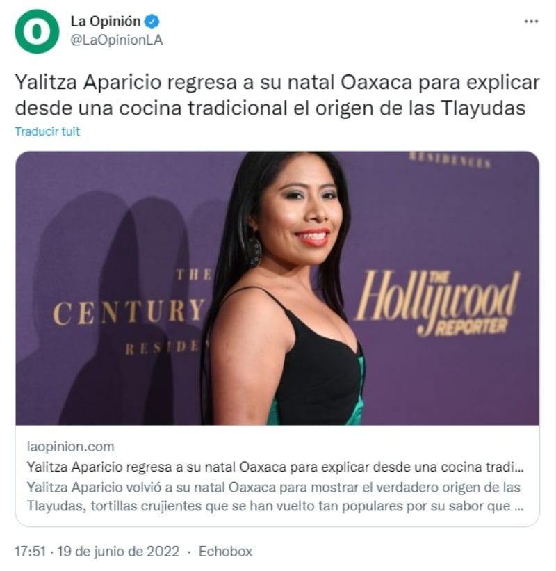 Yalitza Aparicio regresa tierra: Enseña a preparar las Tlayudas