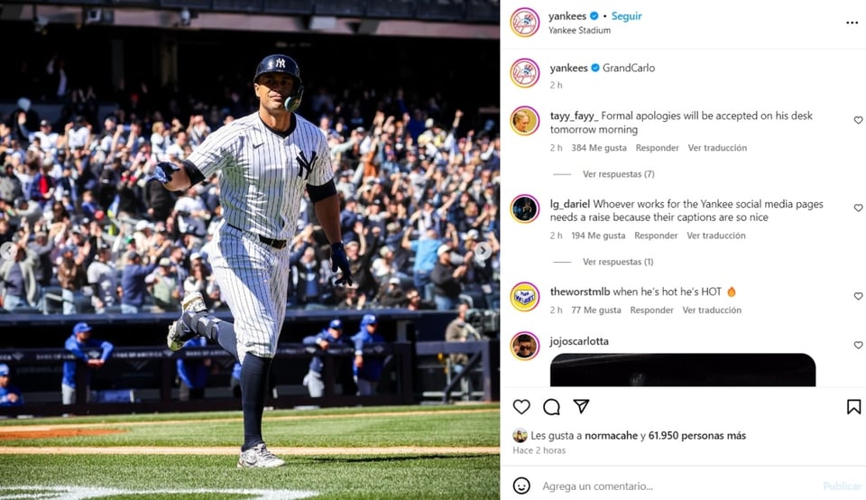 Gleyber Torres, Juan Soto, Aaron Judge, Giancarlo Stanton, MundoNOW