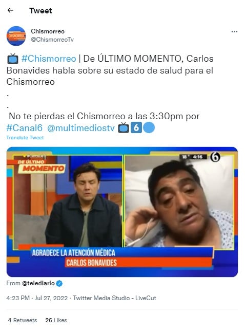 "Mi deseo más íntimo es morir en el escenario"