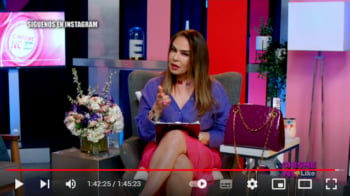 Belinda anda tras actor