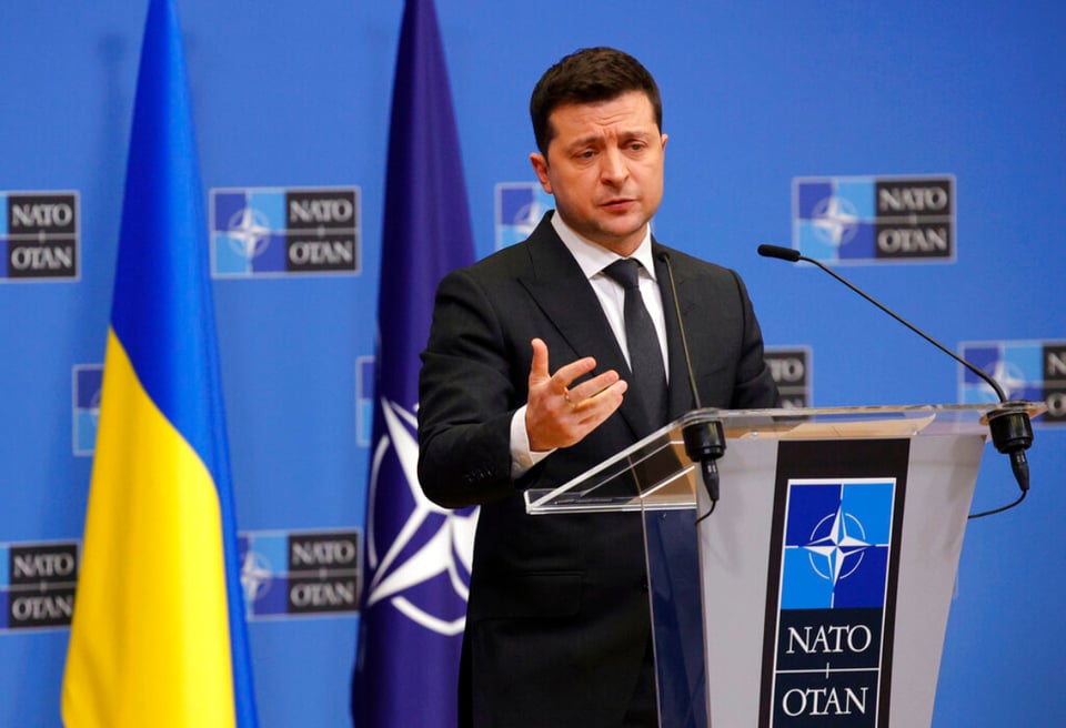 Zelensky acusa a Occidente de falta de valor por invasión de Rusia a Ucrania