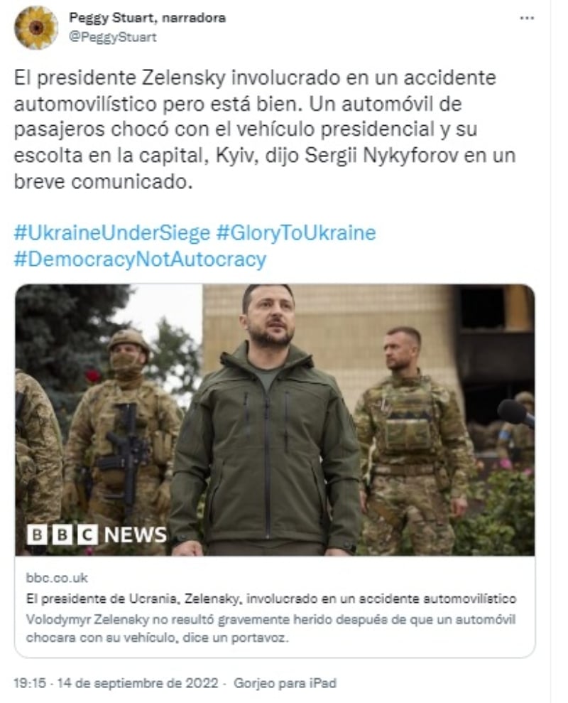 "Se están moviendo en una sola dirección"