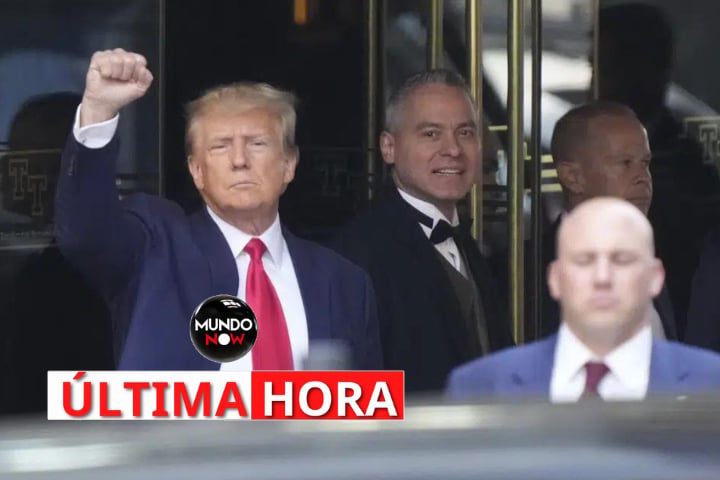 Acusación de Trump: Le tomarán el mug shot a Trump