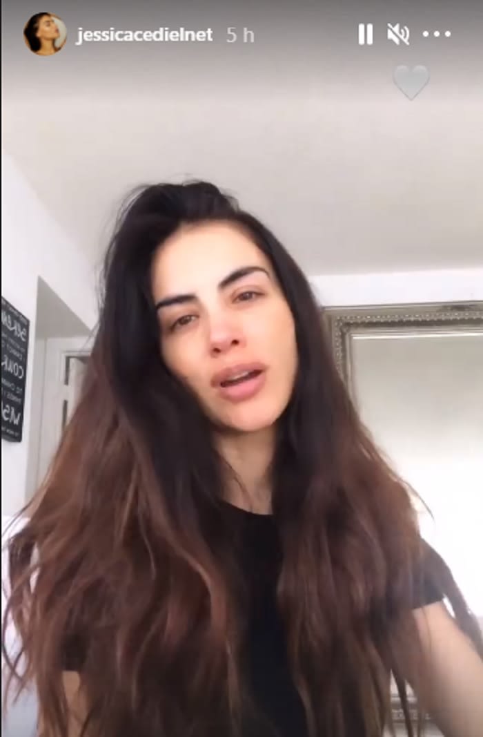 Through tears, Jessica Cediel talks about her father